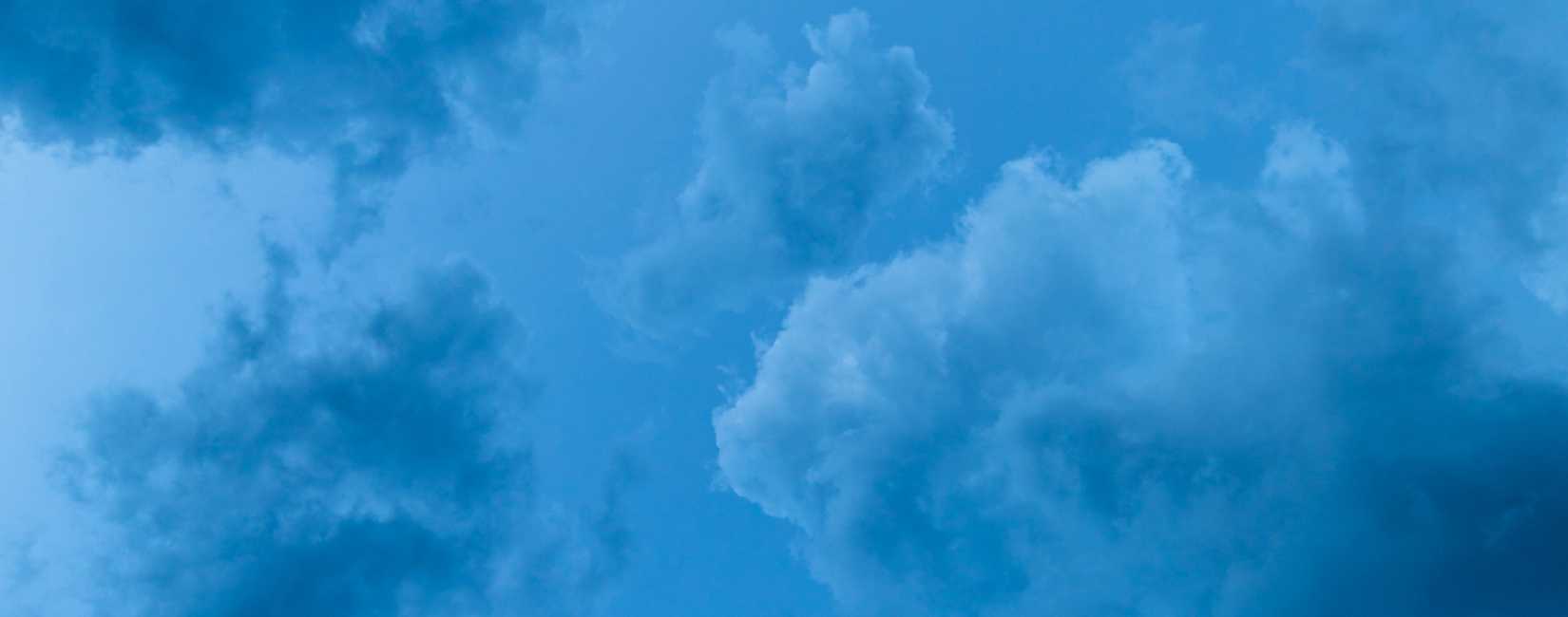 Abstrakt - Blå himmel